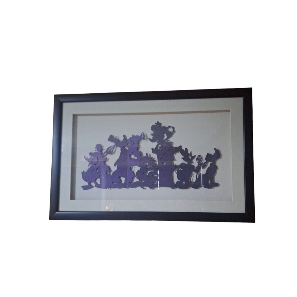 Framed Disney Shadow Wall Photo